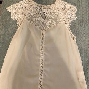 SHEIN white summer shirt